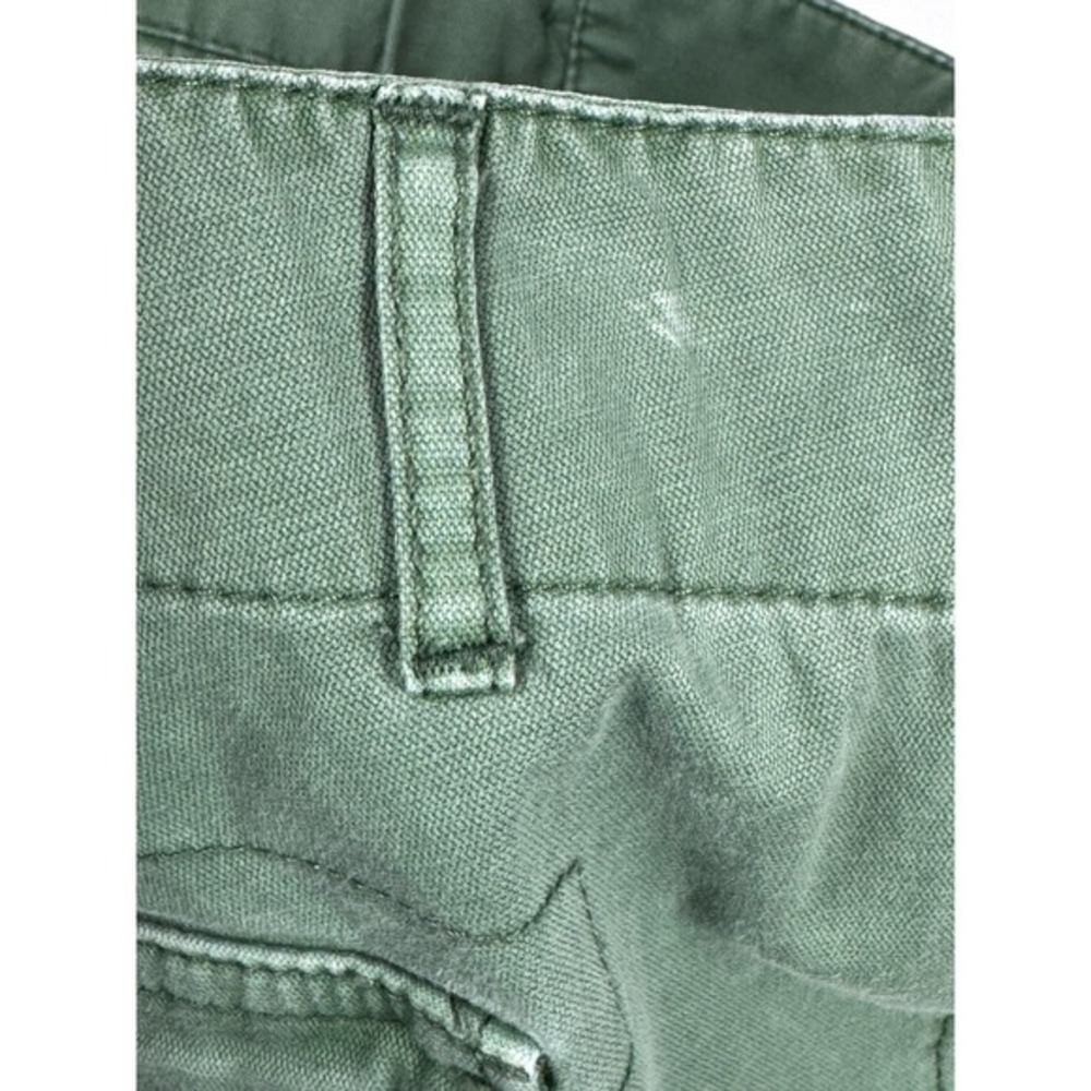 Sundance Cargo Pants Womens 8 Green Cotton Stretch Utility‎ Drawstring Hem - Picture 16 of 16